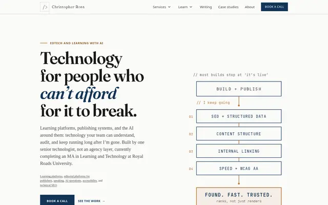 Screenshot of thisismyurl.com homepage